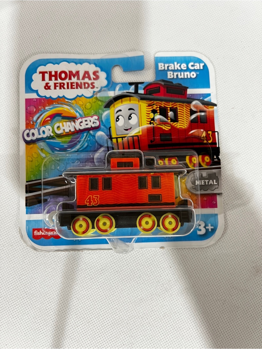FISHER PRICE Thomas & Friends Train Color Changers Brake Car Bruno Metal